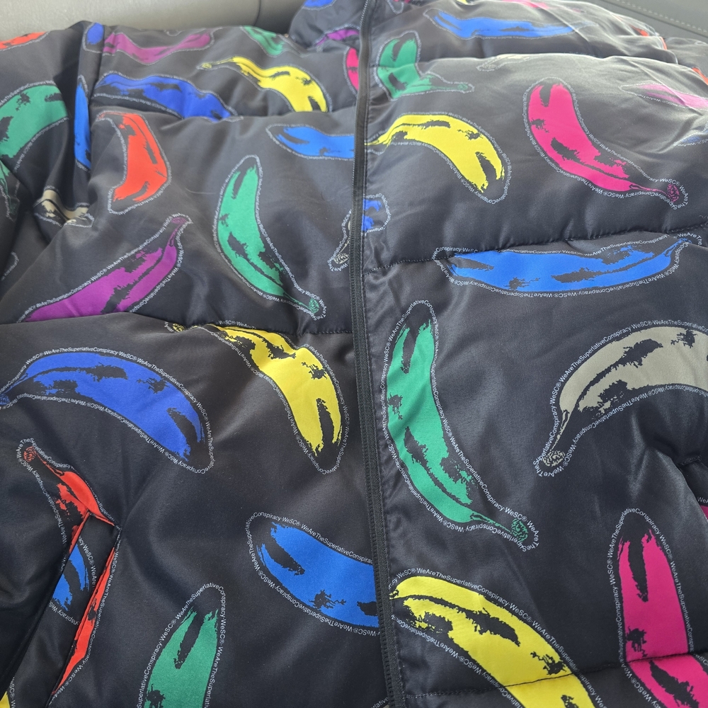 Wesc Multicolor Patterned Puffer Jacket - image 3